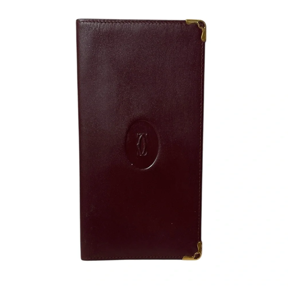 Authentic Cartier Leather Wallet